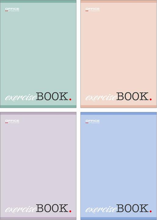 Produktbild Office Products Schulheft, A5, kariert, 32 Karten, 60g/m?, Farben mix (A5, Kariert)