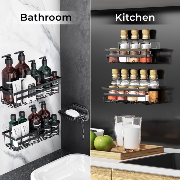 Actual product image Wilford & Sons Badezimmer-Duschregal