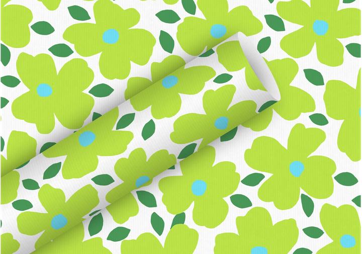 Vert, Fleur, Multicolore