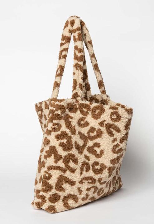 Image du produit Studio Noos Ecru Leopard Teddy Mom Bag