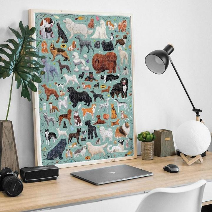 Productafbeelding Czuczu Puzzel Puzzlove Honden 1000 stukjes (1000 onderdelen)