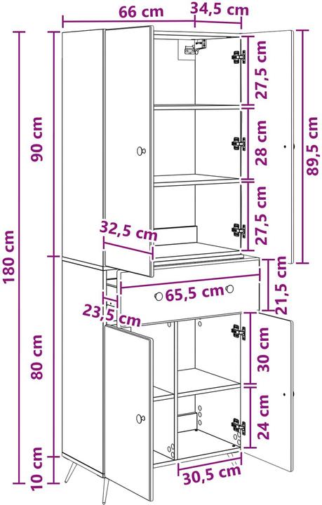 Produktbild vidaXL Möbelset