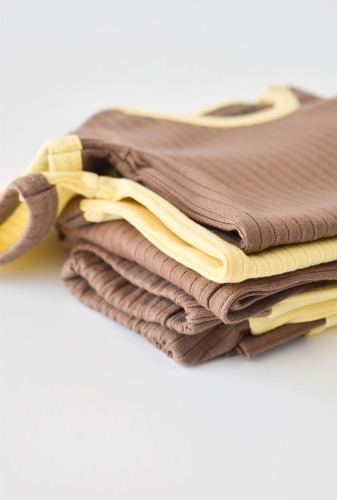 Actual product image BabyCosy Ribana 2 Pcs Short Sleeved Body (62)