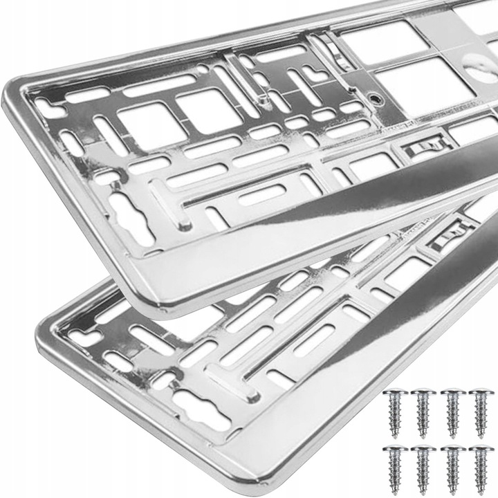 Actual product image Xtrobb Licence plate holder (Front + rear, Long format)