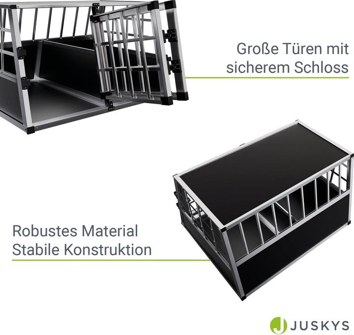 Image du produit Hauptner Boîte de transport pour chiens (Chien, Fermeture de sécurité)