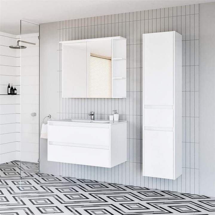 Actual product image Domoletti Cabinet Su38dl Balta Matinė