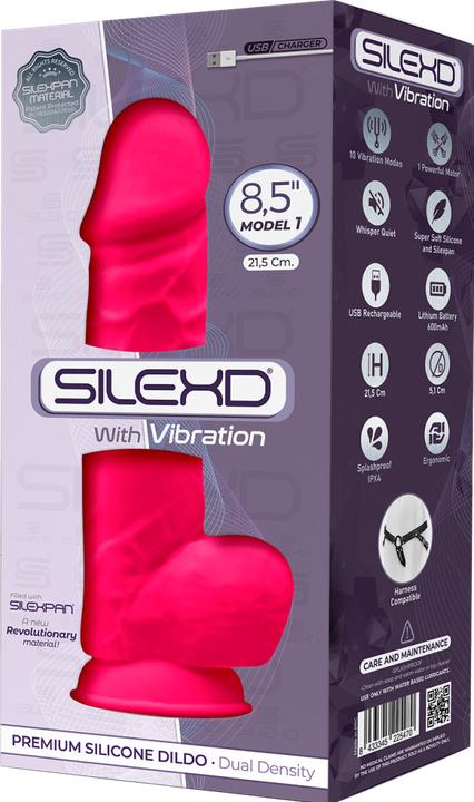 Actual product image Silexd 10 vibration functions Model 1 - 8.5 Pink