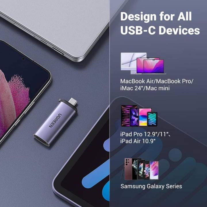Image du produit Ugreen Lecteur de cartes 2en1 (USB-C)