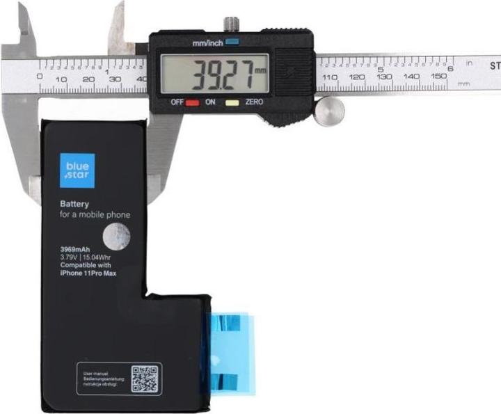 Actual product image NoName Battery Blue Star BLUE STAR HQ battery without BMS for IPHONE 11 Pro Max 3969 mAh