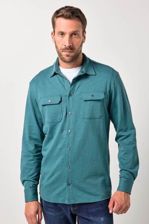 Actual product image JP1880 JP 1880 jersey shirt, long sleeve, Kent collar, modern fit, up to 8 XL (5XL)