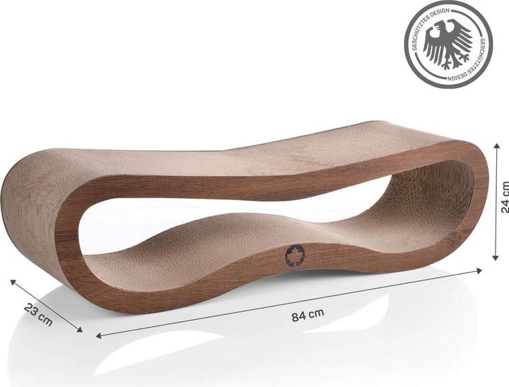 Actual product image CanadianCat Orbit (Brown)