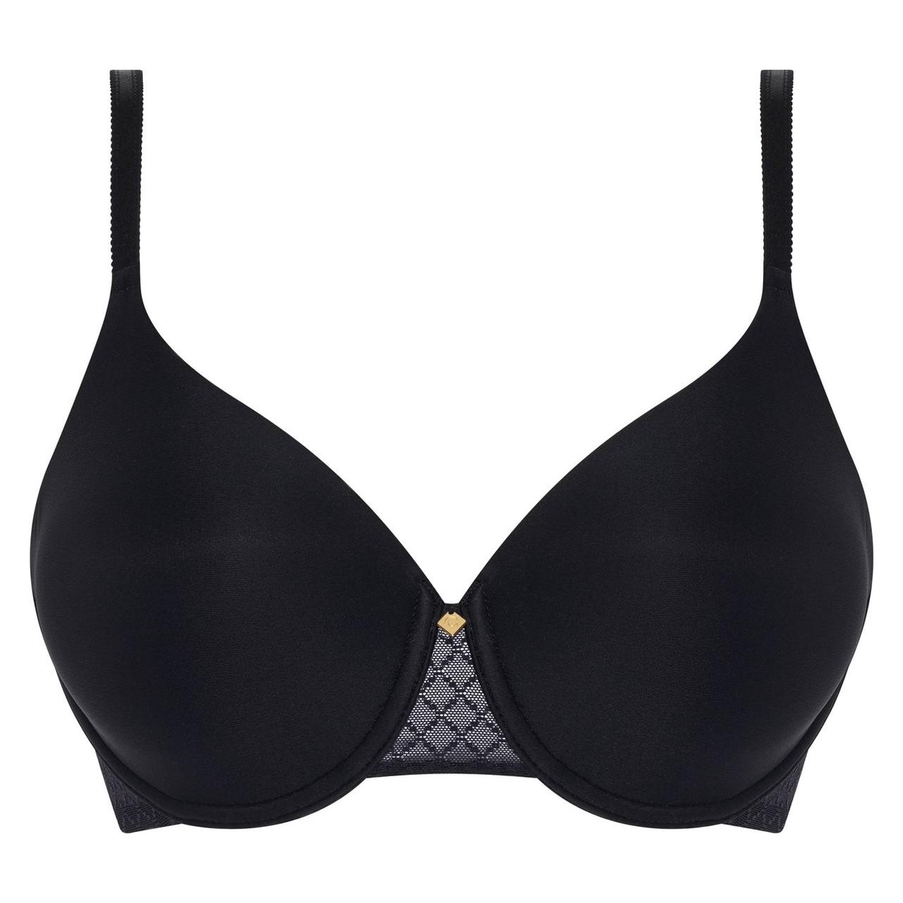 Chantelle, Bh's, Norah Chic Cup Bh, Zwart, (Een Eenheid Per Verpakking, 80 D)