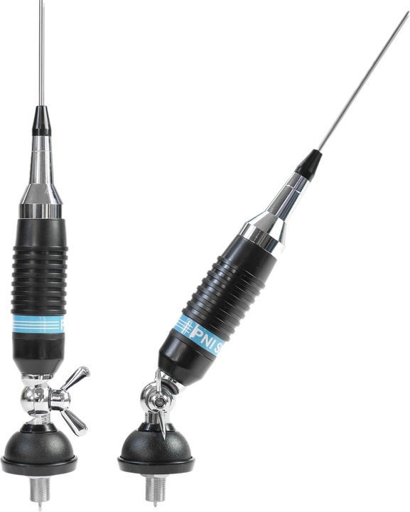 Actual product image PNI CB antenna S9 length 120 cm and butterfly magnet 120/DV 125 mm included in the scope of