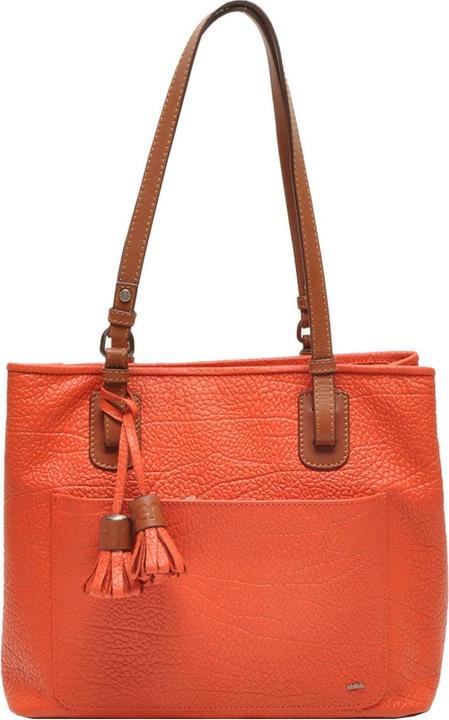 Produktbild Berba Medium Shopper Dames - Schoudertas - Leer - Chamonix - Oranje