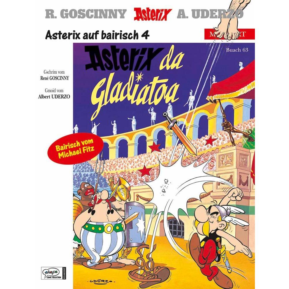 Thumbnail - Asterix 4: Asterix da Gladiatoa, Belletristik von René Goscinny