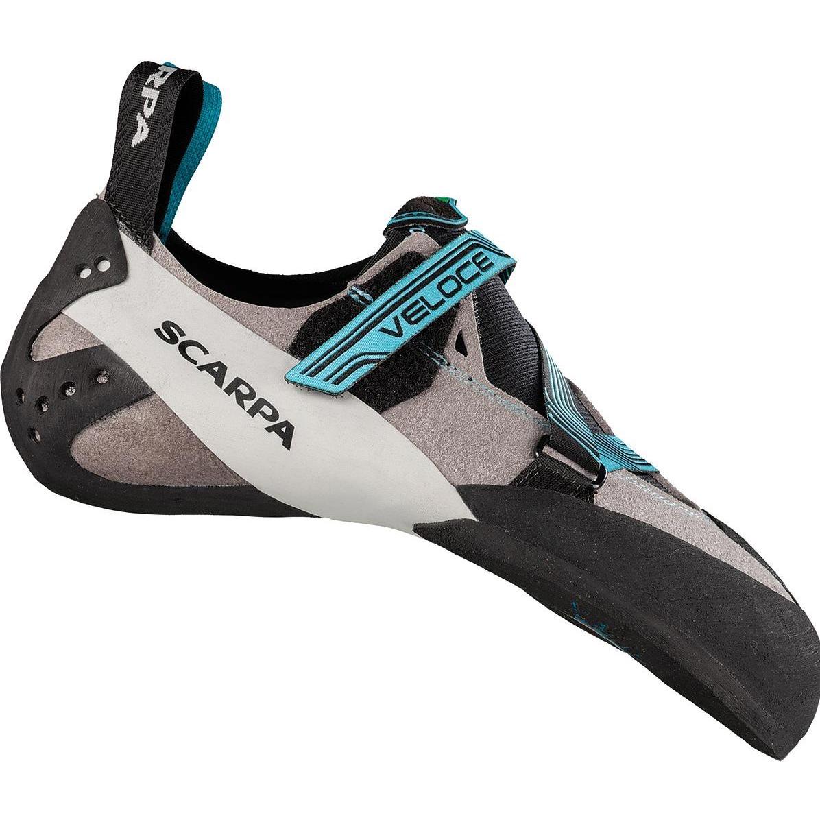 Scarpa, Damen, Kletterschuhe, Veloce Kletterschuhe (41.5), Grau