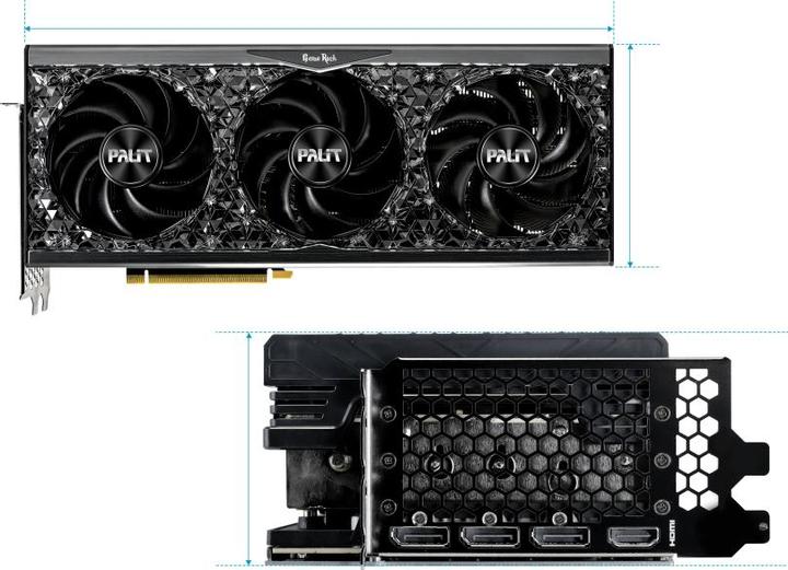 Image du produit Palit GeForce RTX 4080 GameRock (16 Go)