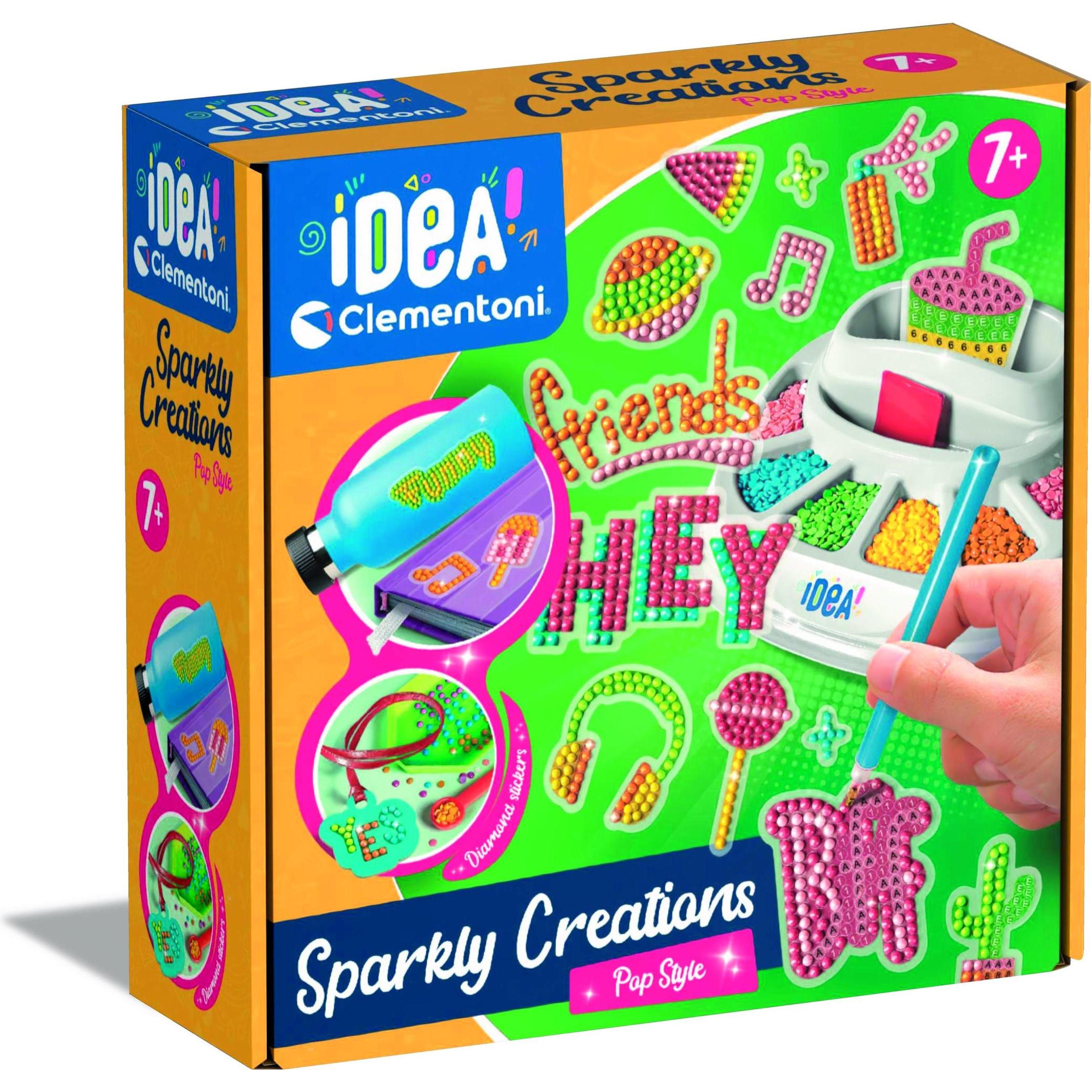 Thumbnail - Clementoni CREATIVE KIT SPARKLY CREATIONS 18775