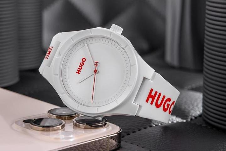 Immagine prodotto Hugo Boss Hugo Lit For Him Herrenuhr Weiss 1530345 + BOX (Orologio da polso analogico, 42 mm)