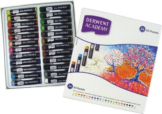 Immagine prodotto Derwent Penna a pastello ad olio Academy Multicolore 24 pezzo(i) (24 x)