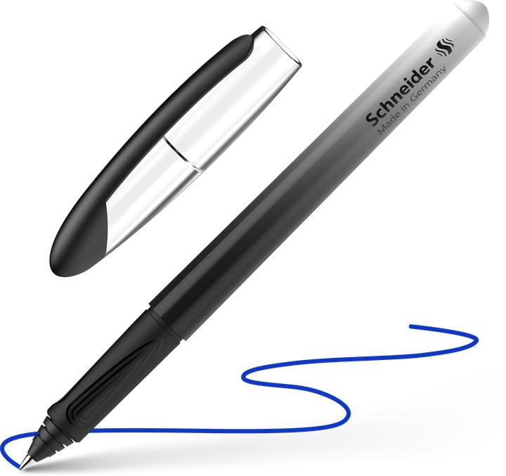 Image du produit Schneider Roller (rechargeable) Voyage (black+white, Bleu roi, 1x)