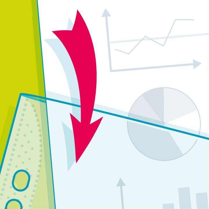 Actual product image Oxford 60 brochure pockets Quick'In crystal clear glossy (A4, 1 x)