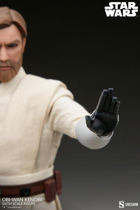 Immagine prodotto Sideshow Star Wars The Clone Wars Action Figure 1/6 Obi-Wan Kenobi