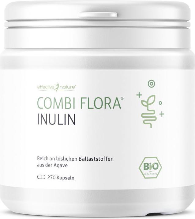 Actual product image Effective Nature Combi Flora Inulin (270 Piece, Capsules, 270 g)