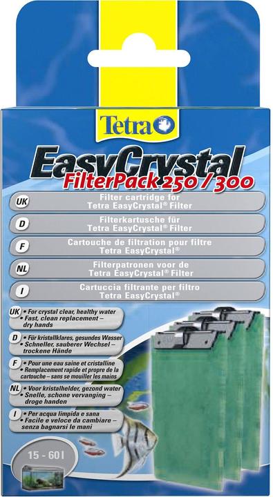 Immagine prodotto Tetra Tec EasyCrystal 250/300 (Filtri interni, Acqua dolce, Acqua salata)