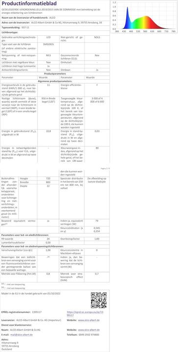 Produktbild Alco Albert (750 lm)