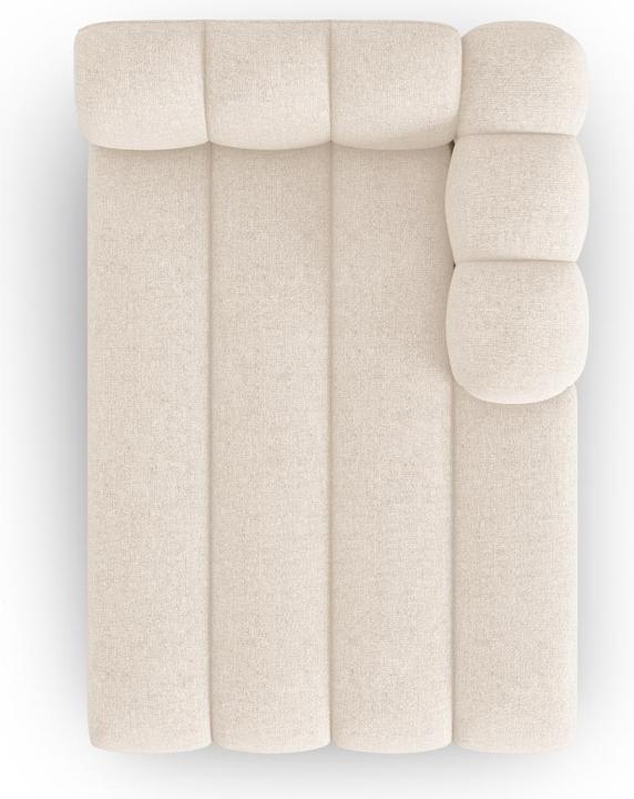 Image du produit Micadoni Chaise Longue Droite, "Lupine", 2 Places, 117x177x70Fabriqué en Europe (Recamière)