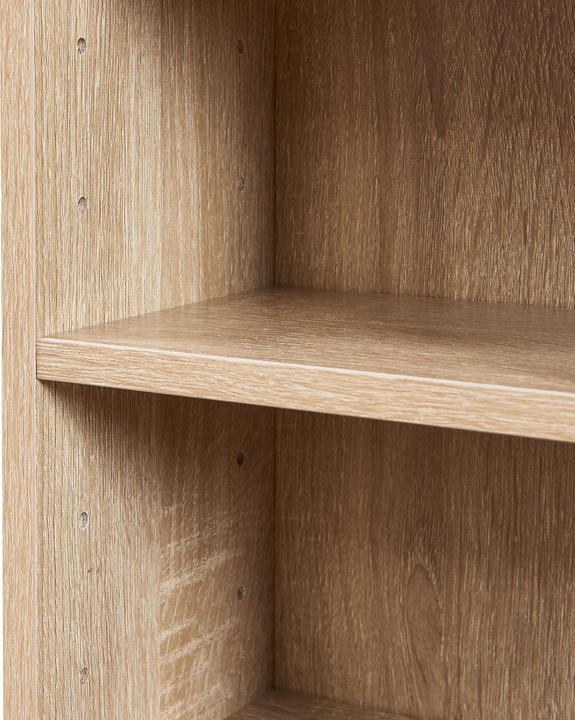 Produktbild En.Casa CD Regal Tynset 90x20x20 cm mit 6 Fächern Sonoma-Eichenoptik (20 x 20 x 90 cm)