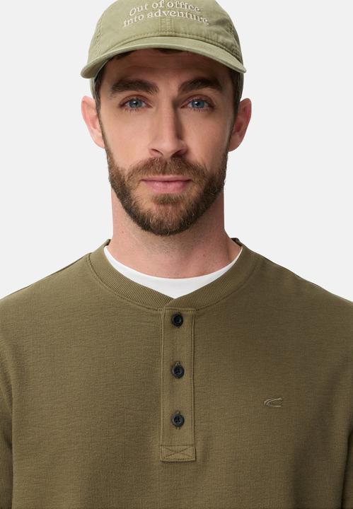 Produktbild Camel Active Henleyshirt mit Knopfleiste (M)