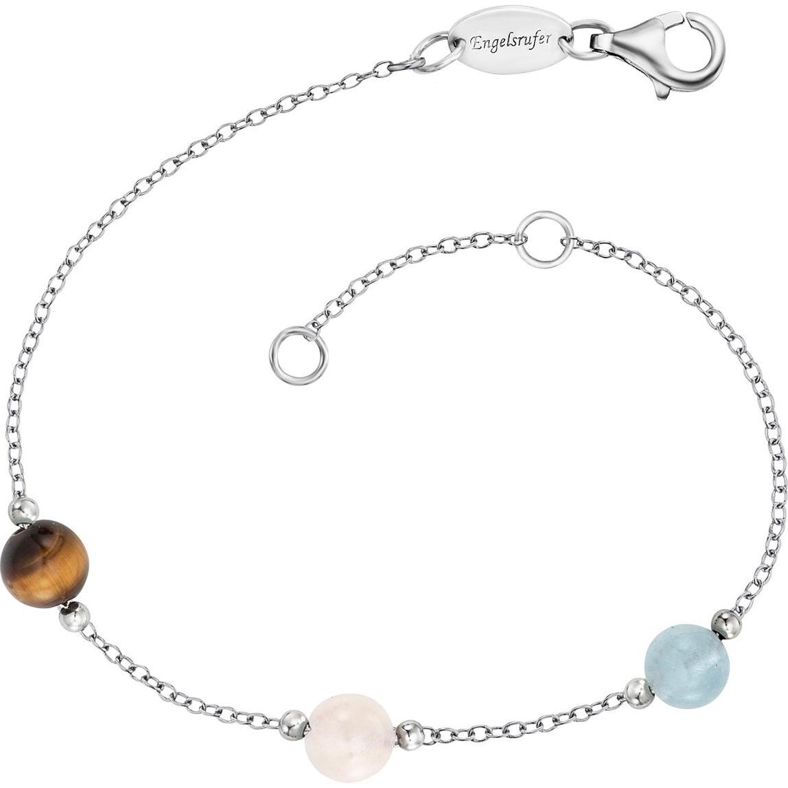 Engelsrufer, Armschmuck, Armband Healing Stone, (19 cm, Silber)
