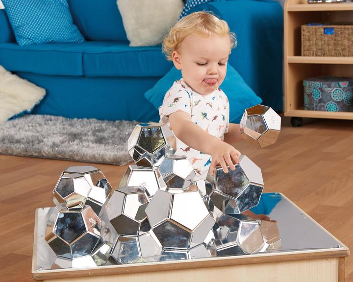 Actual product image Betzold Fantastic mirror bricks