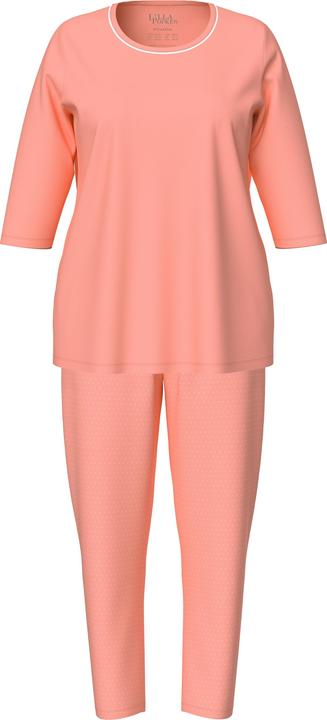 Produktbild Ulla Popken Schlafanzug, Punkte, Rundhalsausschnitt, 3/4-Arm (42, 44)