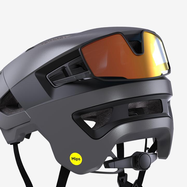 Produktbild Rockrider Fahrradhelm MTB Feel900 Mips schwarz