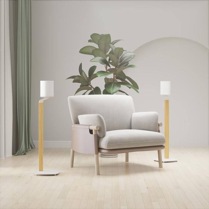 Image du produit Podspeakers MS-01 Floor speaker stand pair, white (1 paire, Support)