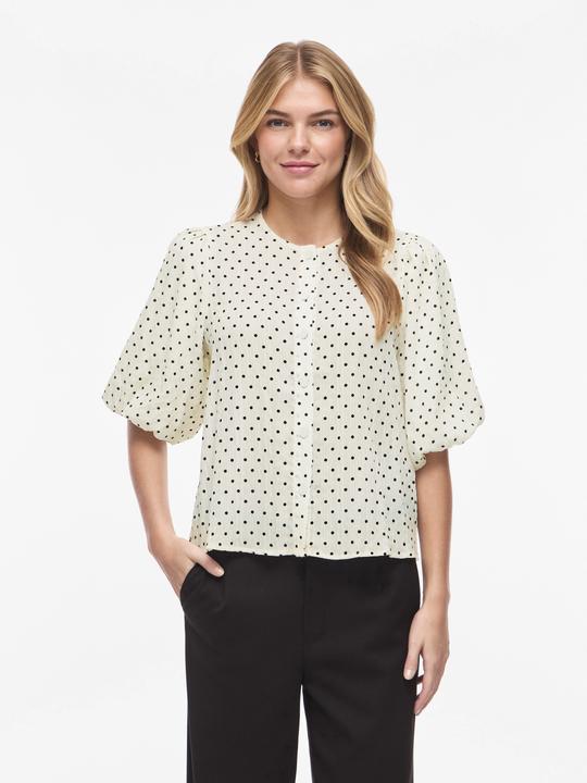 Immagine prodotto Vila VIEA Polka-Dot Oberteil mit kurzen Ärmeln (36)