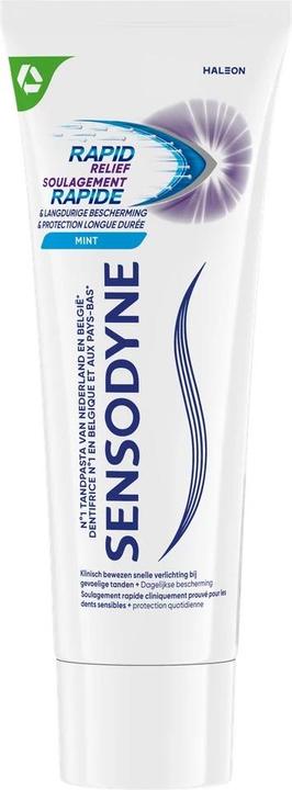 Produktbild Sensodyne Toothpaste Rapid Relief Effective Relief For Sensitive Teeth (75 ml)