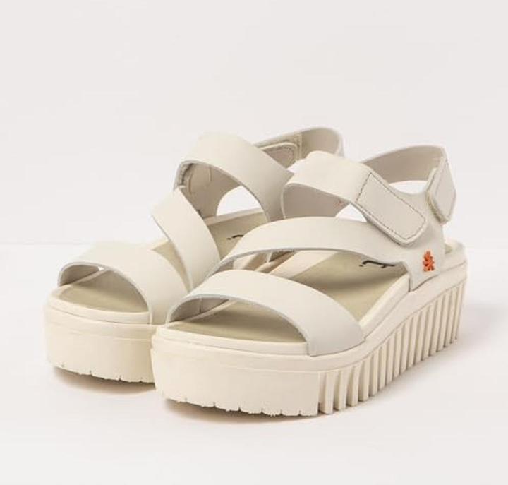 Actual product image Art Adjustable Closure Chrome-Free Lined Softlight Sole Sandals (40)