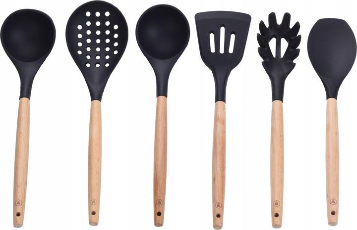 Laguiole Black 6 Kitchen Accessories Wood Pot