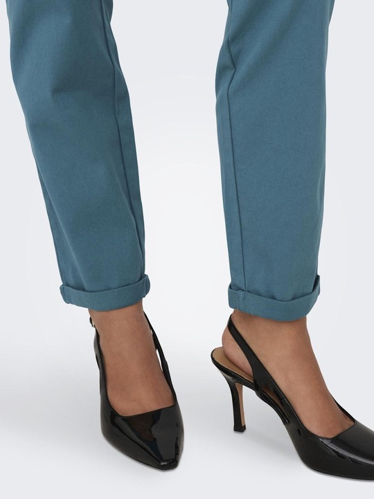 Actual product image Only Slim Fit Mid Waist Chino Trousers Chino Trousers (W40/L30)