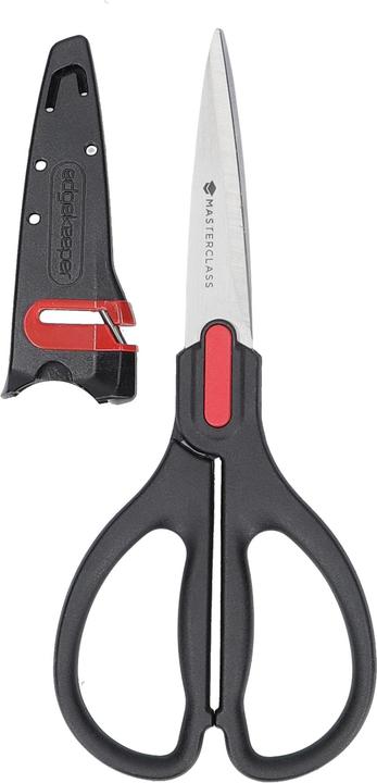 Actual product image Master Class MasterClass Edgekeeper Stainless Steel Self-Sharpening Scissors, 22cm (8 1/2"), Clam Packed (22 cm)