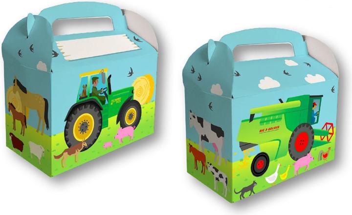 Produktbild DH-Konzept Geschenk oder Snackboxen Bauernhof (8x)