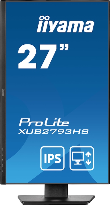 Image du produit iiyama ProLite XUB2793HS 27" 16:9 Full HD IPS écran noir (1920 x 1080 pixels, 27")