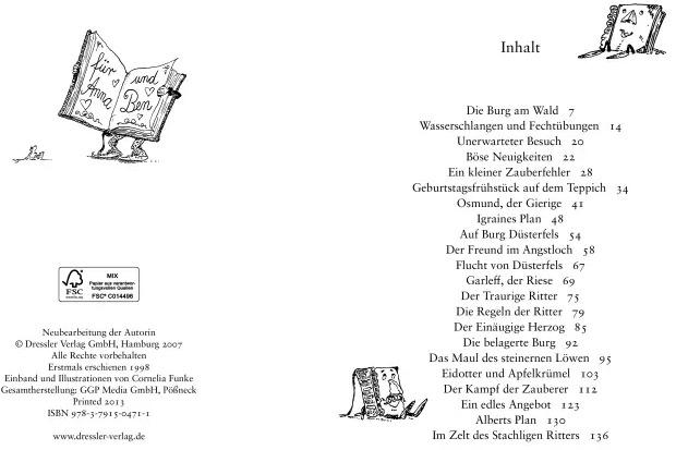 Image du produit Igraine Ohnefurcht (Allemand, Cornelia Funke, 2007)