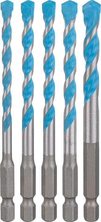 Actual product image Bosch Professional Zubehör EXPERT HEX-9 MultiConstruction drill bit set, 5.5/6/7/8 mm, 5 pcs. (5.5, 6, 7, 8 mm)