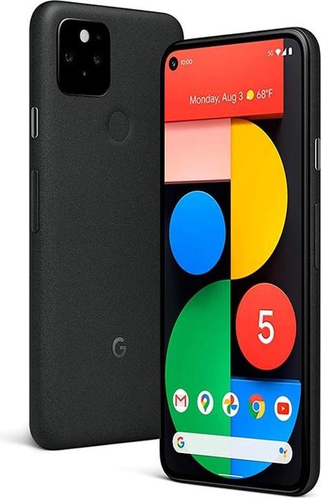 Produktbild Google Pixel 5 (128 GB, Just Black, 6", Single SIM, 12 Mpx, 5G)