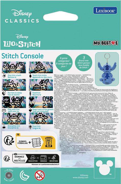 Image du produit Lexibook Stitch Best-E elektronisches Tier inkl. 3 Spiele (Multilingue)